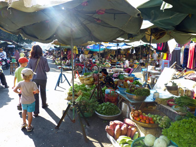 balade au marché